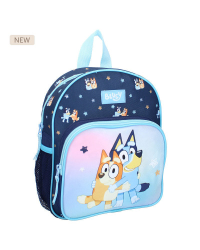 Mochila infantil con bolsillo bluey smoochy kiss