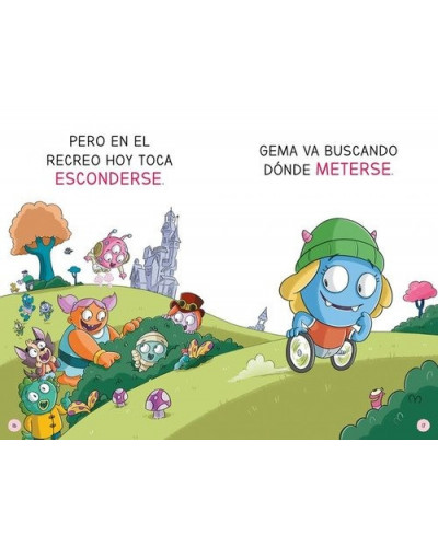 Aprende a leer en la Escuela de Monstruos 12 - una idea sobre ruedas