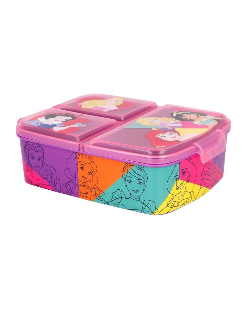 Sandwichera múltiple disney princess bright & bold