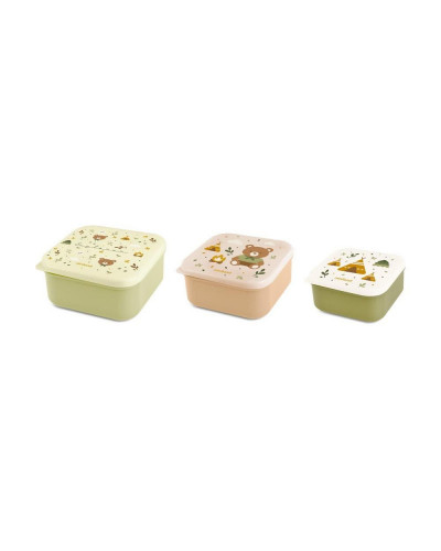 Set de 3 snack box Miniland Dreamland