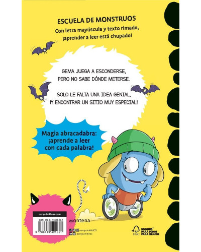 Aprende a leer en la Escuela de Monstruos 12 - una idea sobre ruedas