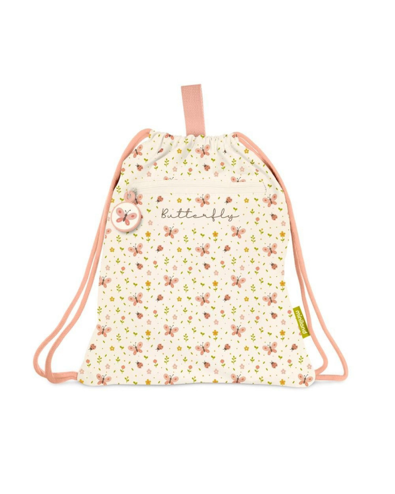 Mochila saco impermeable Miniland Butterfly