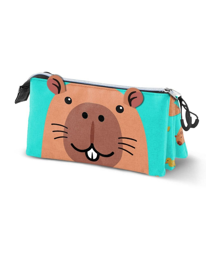 Estuche portatodo triple Oh My Pop! Capy