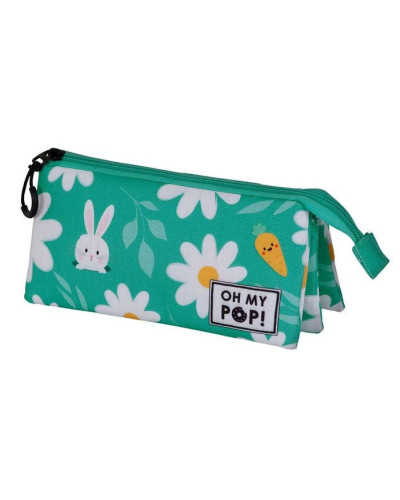 Estuche portatodo triple Oh My Pop! Blooming