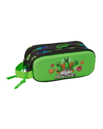 Estuche portatodo doble 3D Minecraft