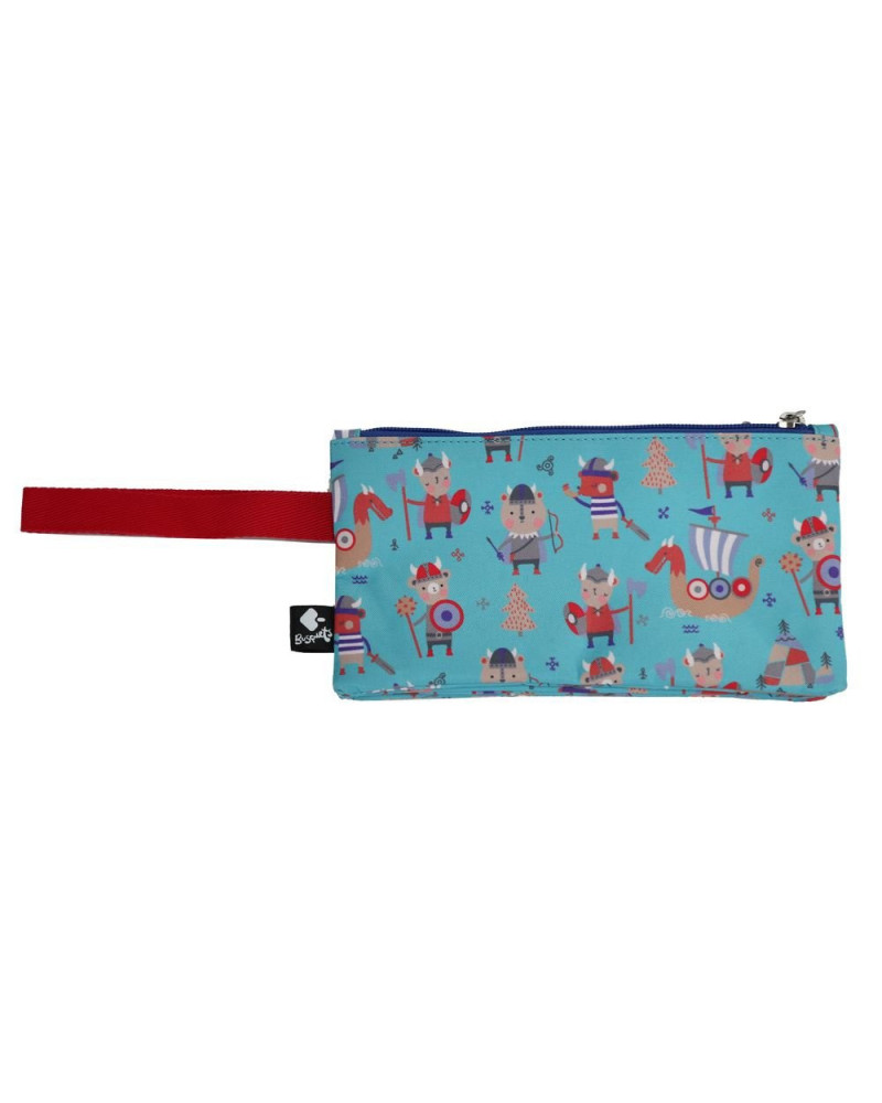 Estuche portatodo triple con asa Kids Viking