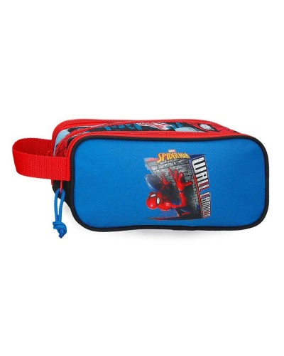 Estuche triple rectangular con asa Spider-Man Wall Crawler