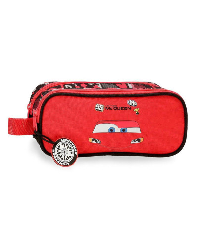 Estuche doble con asa Cars McQueen Red