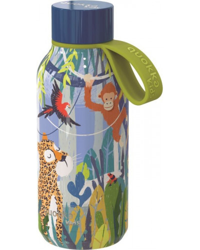 Botella termo de acero inoxidable 330 ml Kids Quokka Jungle