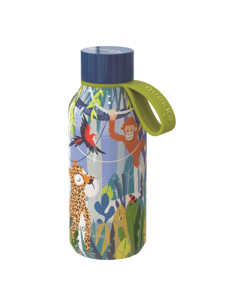 Botella termo de acero inoxidable 330 ml Kids Quokka Jungle