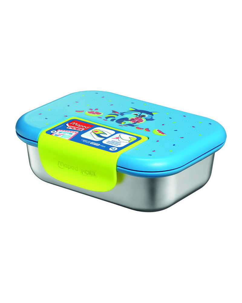 Tupper Miniz de acero inoxidable 900 ml Mapache