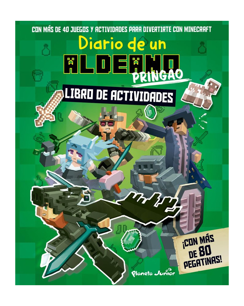 Diario de un aldeano pringao. Libro de actividades