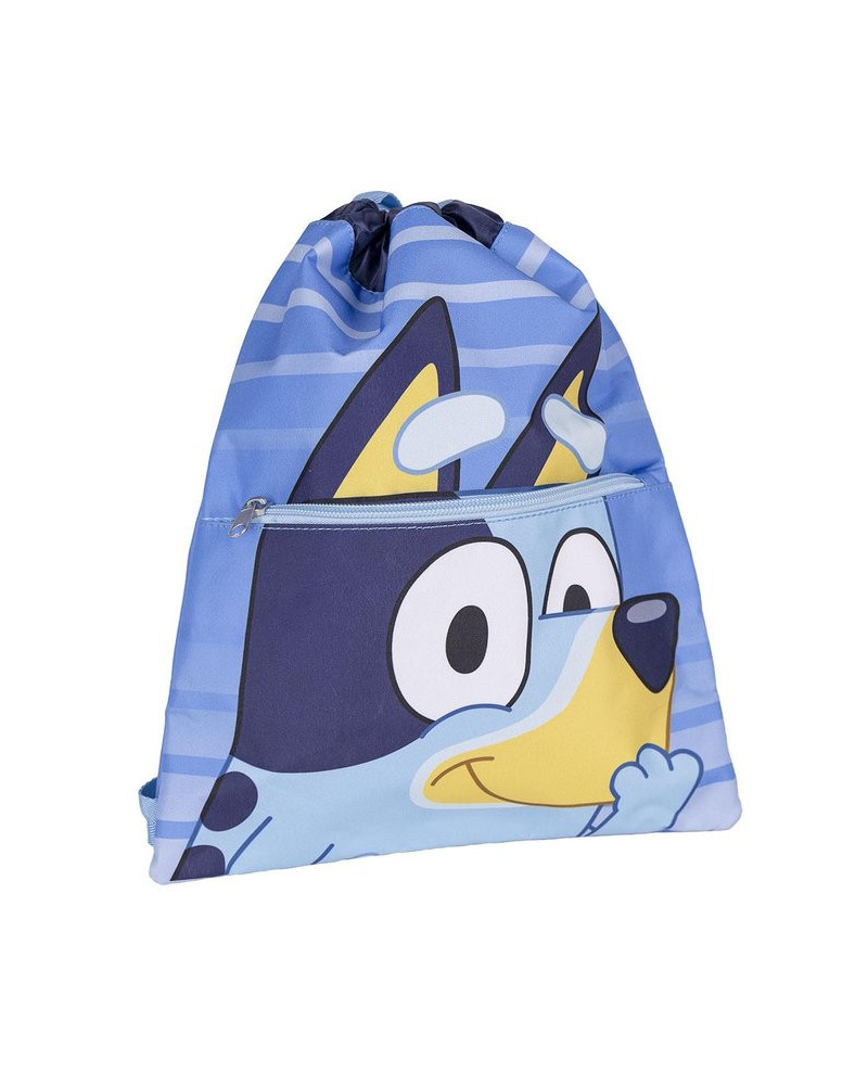 Saquito escolar Bluey con cremallera exterior
