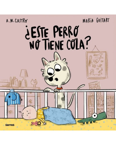 ¿Este perro no tiene cola?