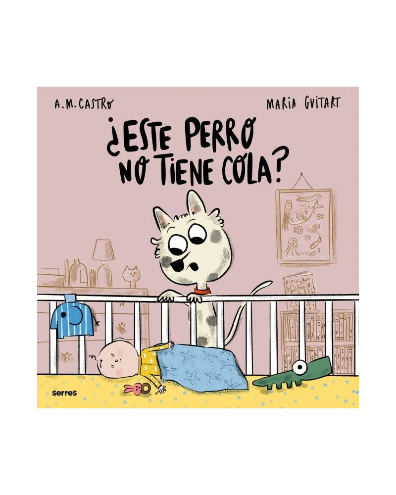 ¿Este perro no tiene cola?