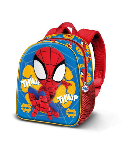 Mochila guardería 3D Elite Spider-Man Web Out