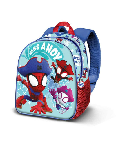 Mochila guardería 3D Elite Spider-Man Pirates