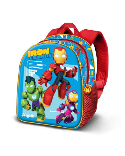 Mochila guardería 3D Elite Iron Man Tech