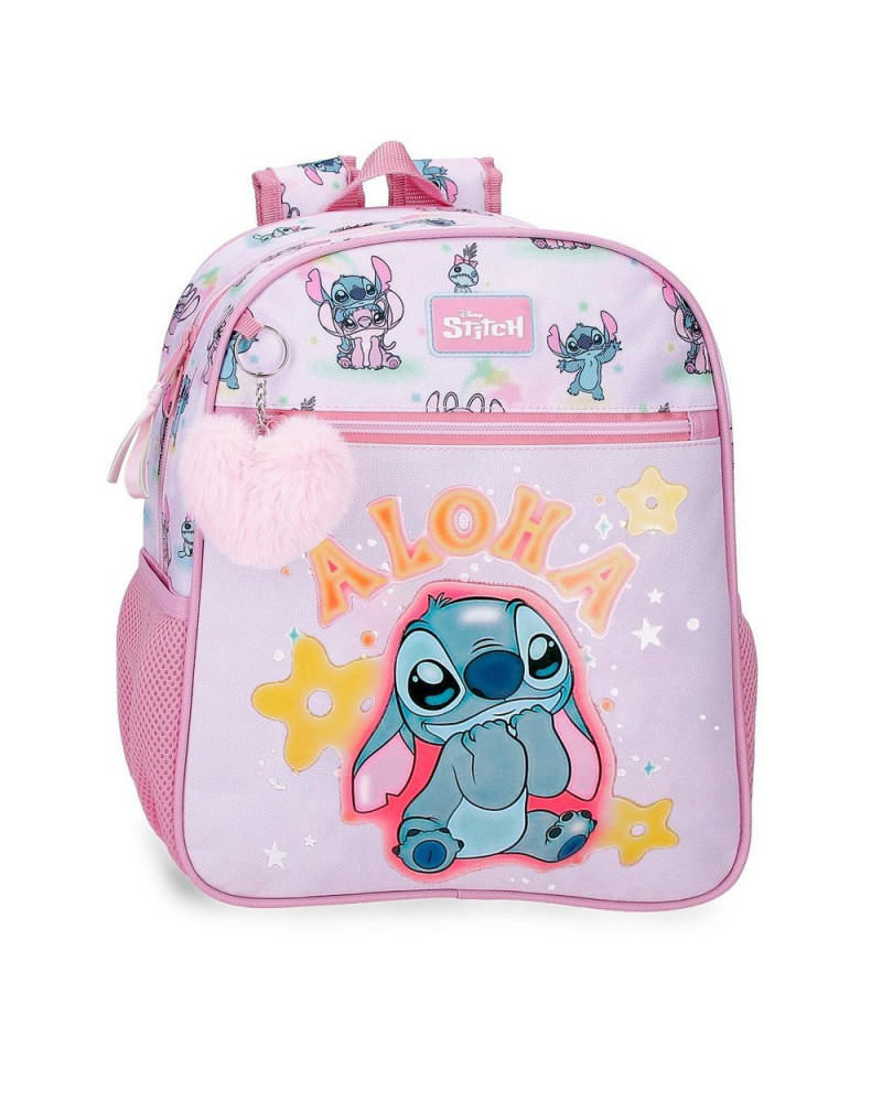 Mochila infantil Stitch You & Me 33 cm adaptable a carro