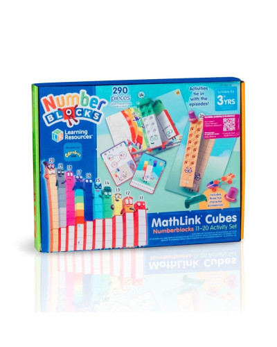 MathLink Cubes Numberblocks 11-20 Activity Set