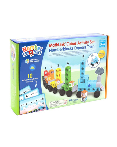 MathLink Cubes Numberblocks Express Train Activity Set