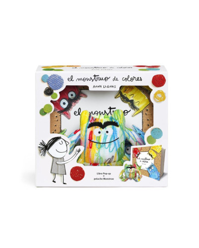El Monstruo de Colores. Libro Pop-up + peluche Monstruo