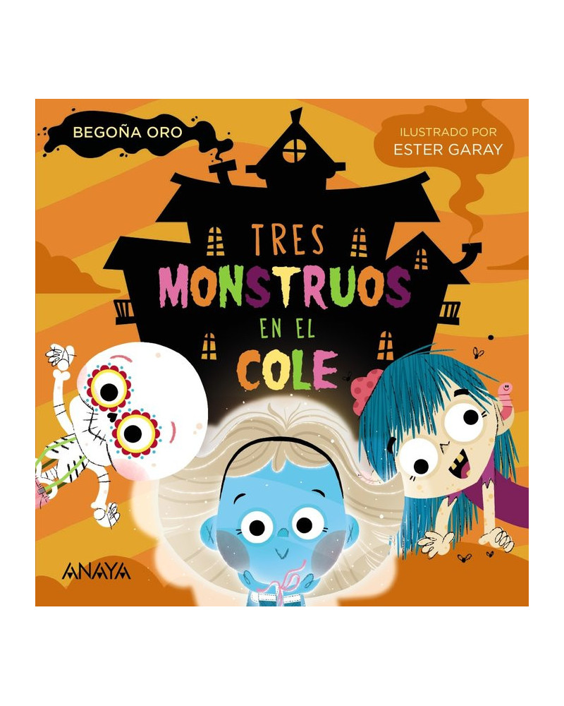 Tres monstruos en el cole