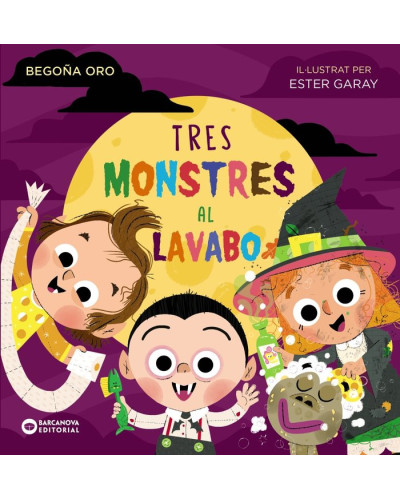 Tres monstres al lavabo