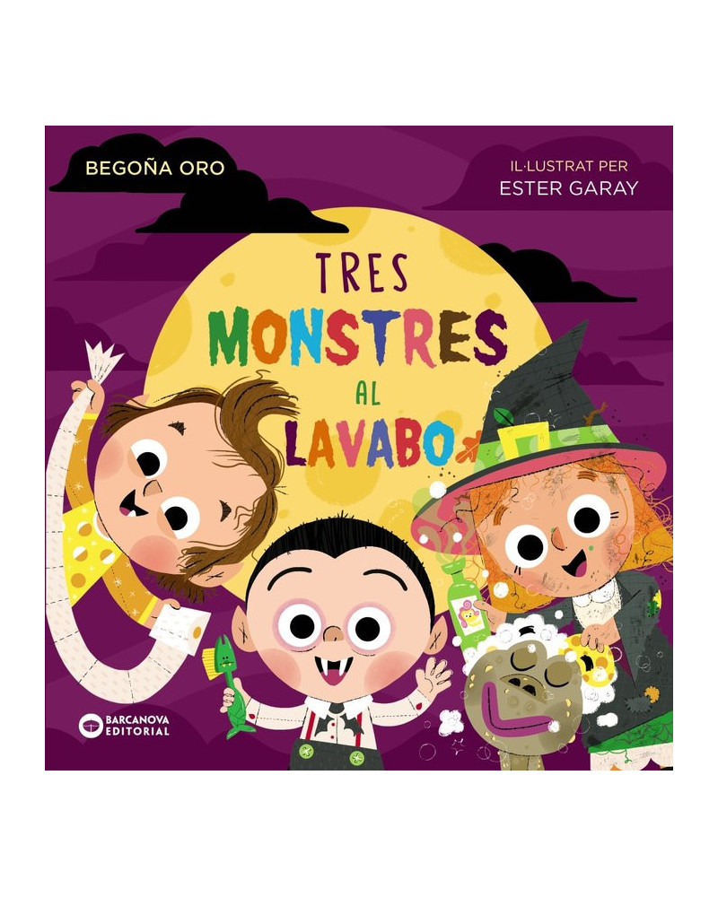 Tres monstres al lavabo