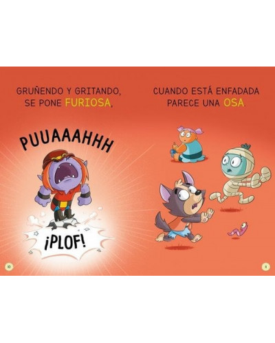 Aprende a leer en la Escuela de Monstruos 15 - Cuidado cuando me enfado