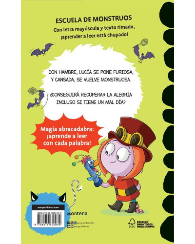 Aprende a leer en la Escuela de Monstruos 15 - Cuidado cuando me enfado