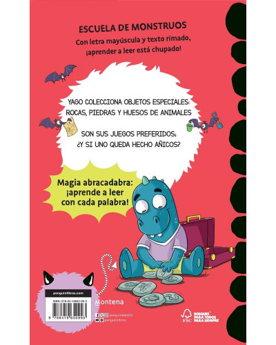 Aprende a leer en la Escuela de Monstruos 16 - Unas rocas muy graciosas