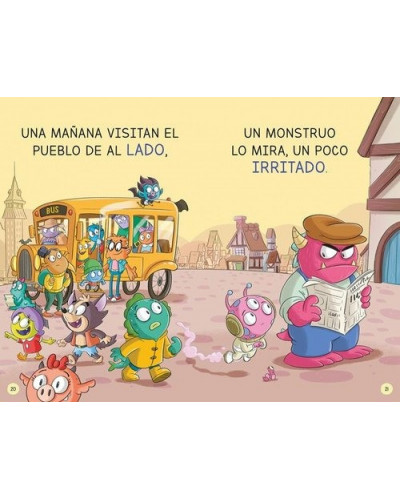 Aprende a leer en la Escuela de Monstruos 17 - Diferentes pero iguales
