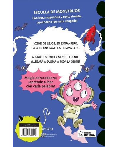 Aprende a leer en la Escuela de Monstruos 17 - Diferentes pero iguales