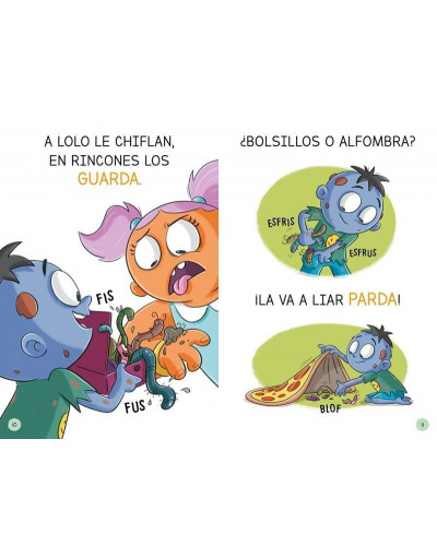 Aprende a leer en la Escuela de Monstruos 19 - Aperitivos explosivos