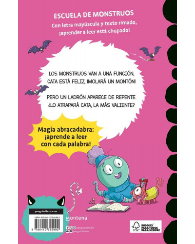 Aprende a leer en la Escuela de Monstruos 22 - Al rescate, ¡con coraje!