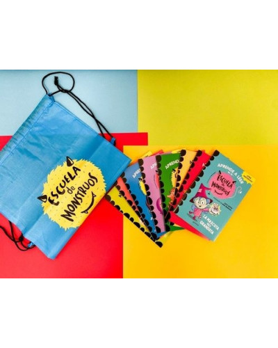 Aprende a leer en la Escuela de Monstruos Pack 1-8