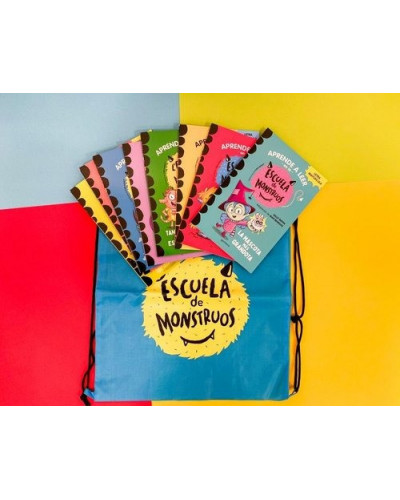 Aprende a leer en la Escuela de Monstruos Pack 1-8