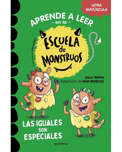 Aprende a leer en la Escuela de Monstruos Cofre libros del 1 al 8
