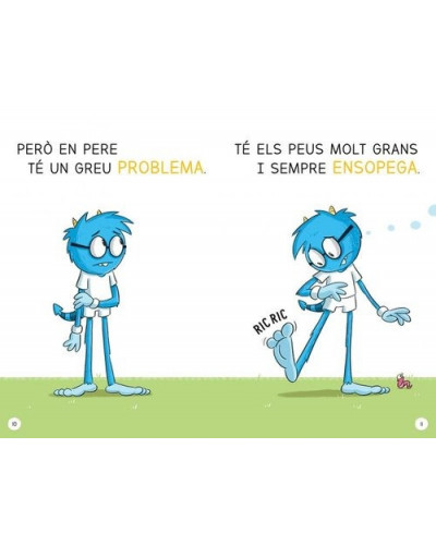 Aprendre a llegir a l'Escola de Monstres 4 - Peus grans com gegants