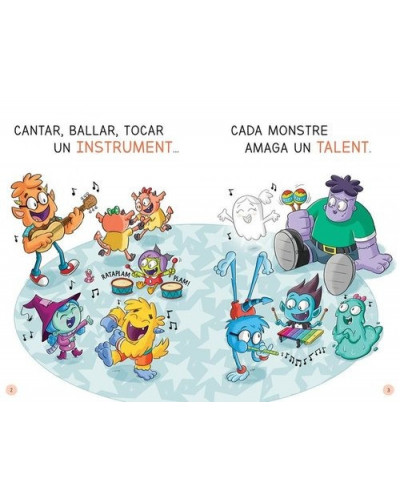 Aprendre a llegir a l'Escola de Monstres 7 - Pets i espetecs