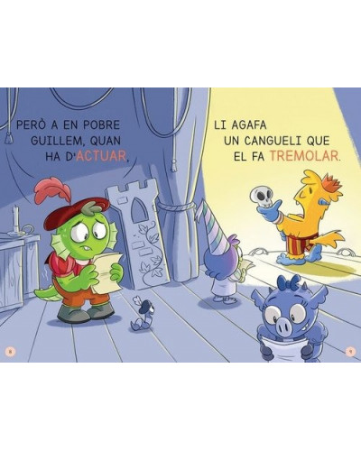 Aprendre a llegir a l'Escola de Monstres 7 - Pets i espetecs