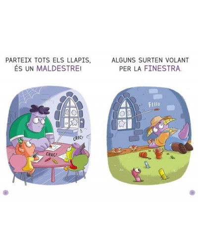 Aprendre a llegir a l'Escola de Monstres 9 - Sapastre i bonastre