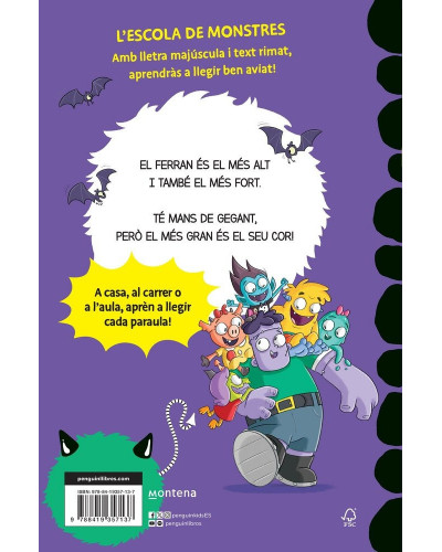 Aprendre a llegir a l'Escola de Monstres 9 - Sapastre i bonastre