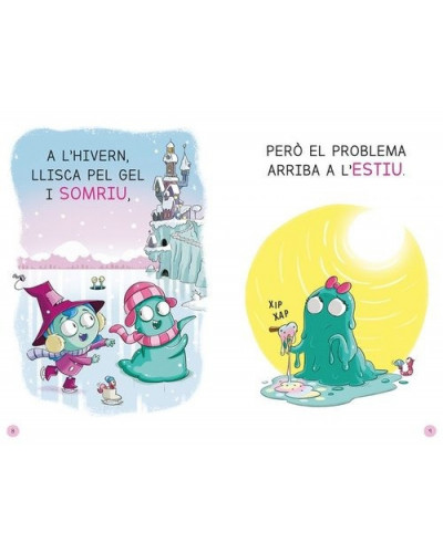 Aprendre a llegir a l'Escola de Monstres 10 - Dona'm gelat o l'hem liat