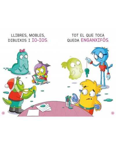 Aprendre a llegir a l'Escola de Monstres 10 - Dona'm gelat o l'hem liat