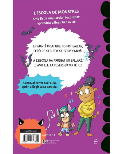 Aprendre a llegir a l'Escola de Monstres 13 - L'Artista de la pista