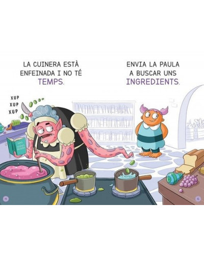 Aprendre a llegir a l'Escola de Monstres 14 - Llefiscós però deliciós