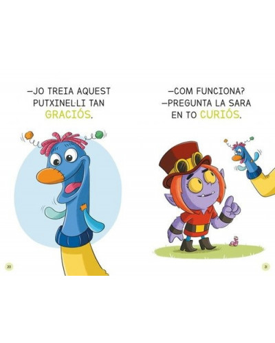 Aprendre a llegir a l'Escola de Monstres 15 - Afamada i enfadada