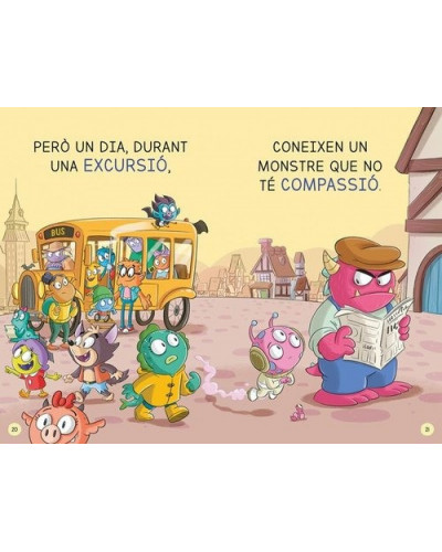 Aprendre a llegir a l'Escola de Monstres 17 - Diferents però iguals